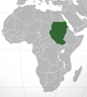 Месторасположение Судана